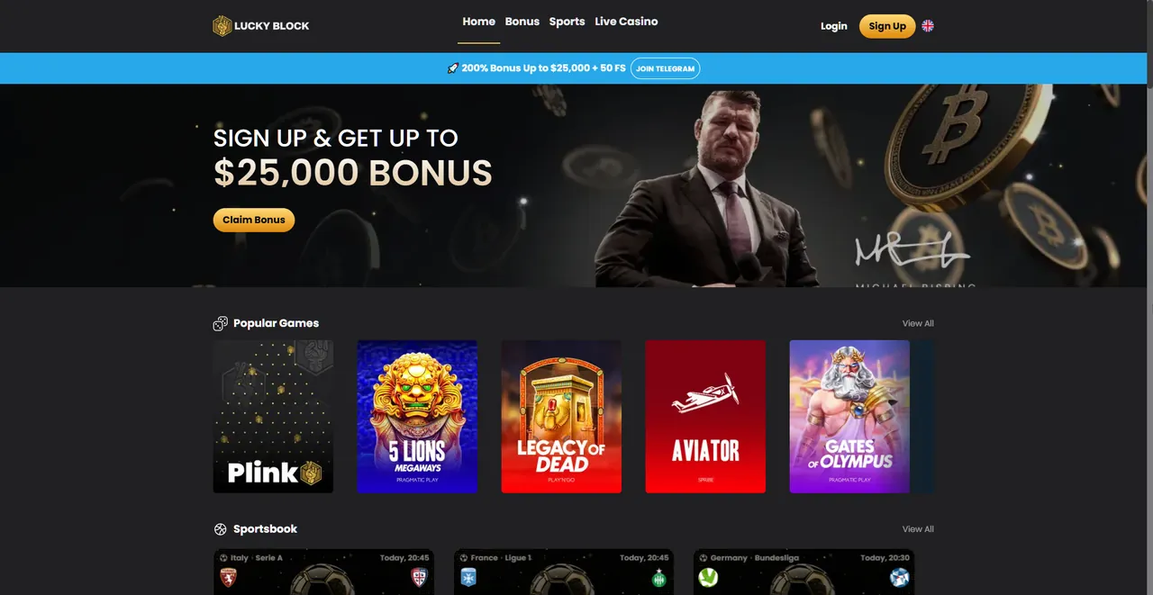 LuckyBlock Casino Casino